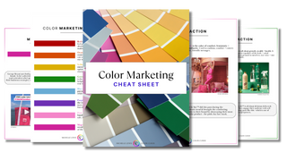 Color Marketing Cheat Sheet {digital}