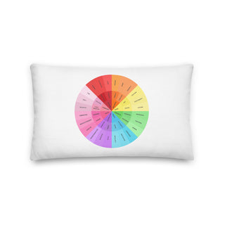 Pillow - Color Emotion Wheel - Spring