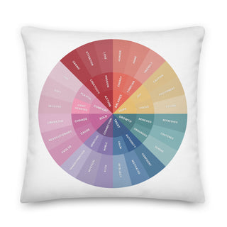Pillow - Color Emotion Wheel - Summer