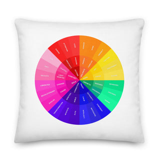Pillow - Color Emotion Wheel - Winter