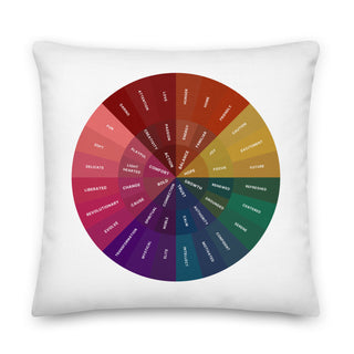 Pillow - Color Emotion Wheel - Autumn