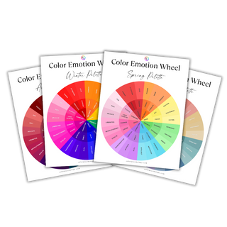 Color Emotion Wheel - Complete Set {Digital}