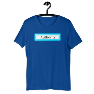 Blue "Authority" Shirt