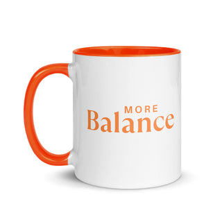 Orange "Balance" Mug