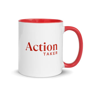 Red "Action" Mug