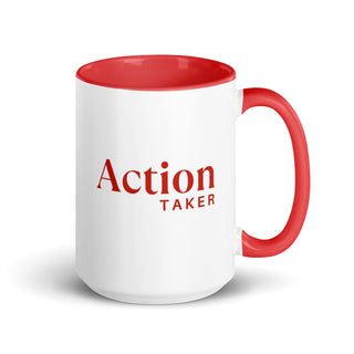 Red "Action" Mug